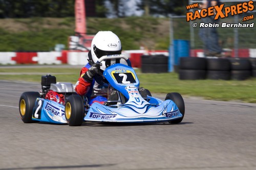 Jan Stuut knap naar de zege